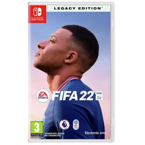 FIFA 22 game Legacy Edition Nintendo SWITCH