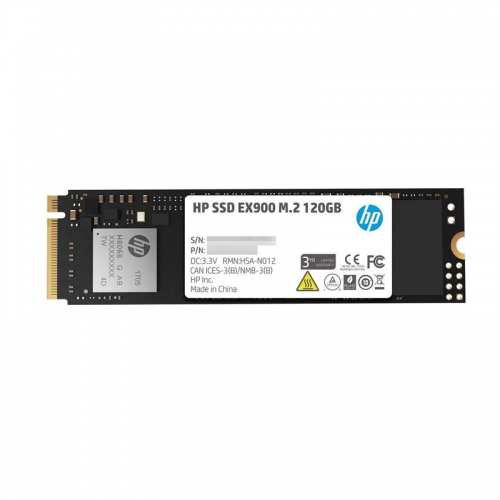HP EX900 120GB M.2 2280 PCIe 3.0 x4 NVMe Internal Solid State Drive