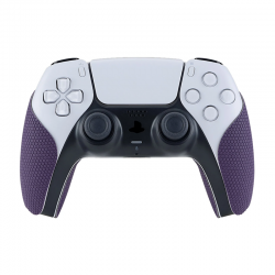 PlayVital Purple Anti-Skid Sweat-Absorbent Controller Grip for PS5 Controller, Professional Textured Soft Rubber Pads Handle Grips for PS5 Controller - PFPJ006
