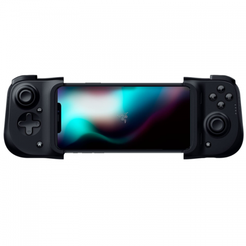 Razer Kishi Mobile Controller for iPhone iOS includes 1 Month Xbox Game Pass Ultimate, xCloud, Stadia, Luna - Lightning Port Passthrough - MFi Certified