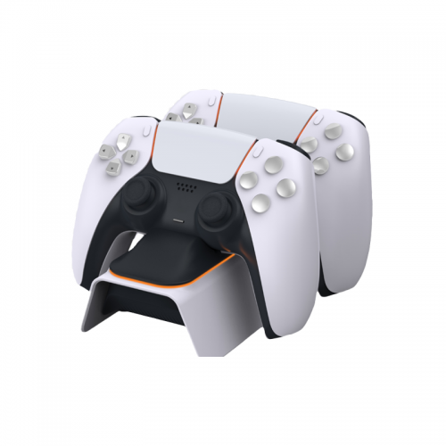 DOBE Dual Charging Dock For PS5 Controllers - White