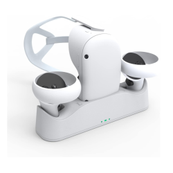 Charging Dock For Oculus Quest 2 VR Headset And Its Controllers Charging Dock For Oculus Quest 2 VR Headset And Its Controllers
