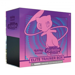 Pokémon TCG: Sword & Shield Fusion Strike Elite Trainer Box: 8 Booster Packs +More!
