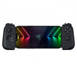 Razer Kishi V2 Mobile Gaming Controller for iPhone: Console Quality Gaming Controls Universal Fit with Extendable Bridge Stream PC, Black, RZ06-04190100-R3M1