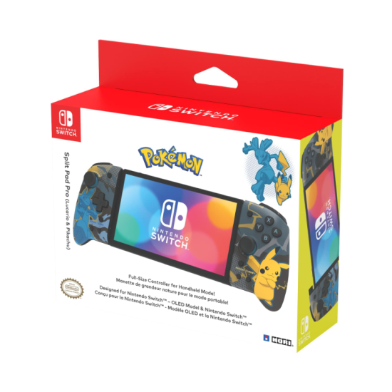 HORI Split Pad Pro (Pokémon: LUCARIO & PIKACHU) for Nintendo Switch (Open Sealed) HORI Split Pad Pro (Pokémon: LUCARIO & PIKACHU) for Nintendo Switch (Open Sealed)