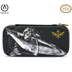 PowerA Slim Case for Nintendo Switch - Battle-Ready Link, Protective Case, Gaming Case, Console Case, Accessories, Storage, Officially licensed PowerA Slim Case for Nintendo Switch - Battle-Ready Link, Protective Case, Gaming Case, Console Case, Accessories, Storage, Officially licensed
