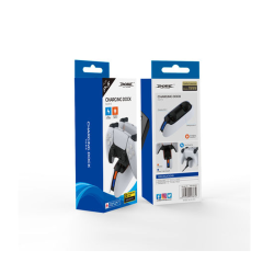 Dobe - PS5 Controller Charging Station, Fast Charging Playstation 5 Dualsense Charging Station with LED Indicator White Dobe - PS5 Controller Charging Station, Fast Charging Playstation 5 Dualsense Charging Station with LED Indicator White