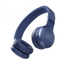 JBL Live 460NC - Wireless On-Ear Noise Cancelling Headphones with Long Battery Life and Voice Assistant Control - Blue