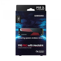 SAMSUNG 990 PRO SSD M.2 1TB PCIe 4.0 NVMe With HeatSink