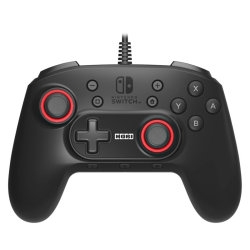 HORI Nintendo Switch HORIPAD Plus+ Wired Controller for first person shooters, battle royales and more - Officially Licensed by Nintendo | NSW-326U