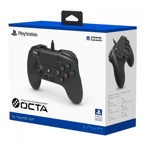 HORI Fighting Commander OCTA - Tournament Grade Fightpad for PlayStation 4, PlayStation 5, and PC - Officially Licensed by Sony