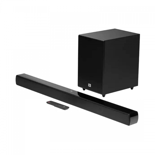 JBL Sb170 Sound Bar Home Cinema 2.1 Sound Bar with Wireless Subwoofer, Black, Optical, HDMI