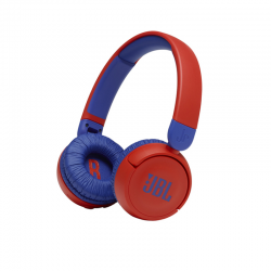 JBL Jr310 Bluetooth Wireless Noise Cancelling Headphones with Microphone for Kids - Blue and Red