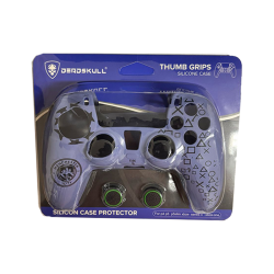 DeadSkull Silicon Cover for PS5 Controller Silver/ Black 