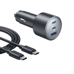 Anker Nano Car Charger 167.5W 3 Ports - Black | B2737HA1 Anker Nano Car Charger 167.5W 3 Ports - Black | B2737HA1