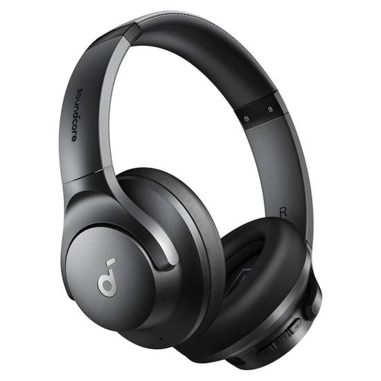 soundcore by Anker Q20i Hybrid Active Noise Cancelling Headphones Black