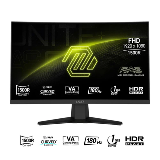 MSI MAG 244C 23.6-inch 1920 x 1080 (FHD) Gaming Monitor Black