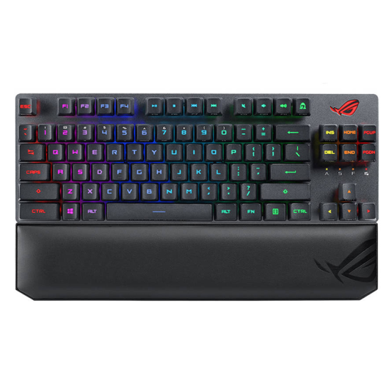 Asus X807 ROG Strix Scope RX TKL Optical Wireless Deluxe Mechanical Gaming Keyboard Black | 90MP02J0-BKCA00 Asus X807 ROG Strix Scope RX TKL Optical Wireless Deluxe Mechanical Gaming Keyboard Black | 90MP02J0-BKCA00