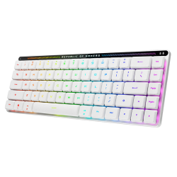 ASUS ROG Falchion RX Low Profile 65% Wireless Gaming Keyboard White | 90MP03EC-BKCA10 ASUS ROG Falchion RX Low Profile 65% Wireless Gaming Keyboard White | 90MP03EC-BKCA10