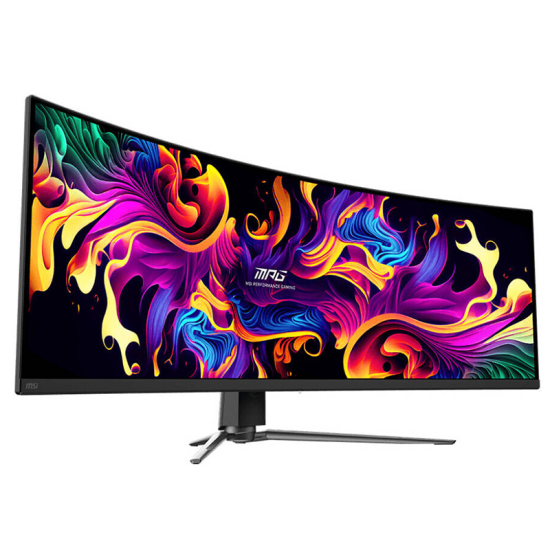 MSI MPG 491CQP QD-OLED 49 Inch Curved OLED Gaming Monitor Black | 491CQP-QD-OLED MSI MPG 491CQP QD-OLED 49 Inch Curved OLED Gaming Monitor Black | 491CQP-QD-OLED