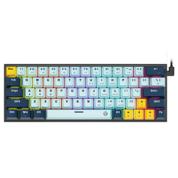 Fantech Mizu Edition MK874V2 Atom 63 60% Wired Mechanical Keyboard Fantech Mizu Edition MK874V2 Atom 63 60% Wired Mechanical Keyboard