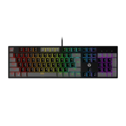 Fantech ATOM MK886 (Blue switch) RGB Gaming Keyboard Gray
