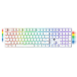 FANTECH MAXFIT108 MK855 RGB Mechanical Keyboard White