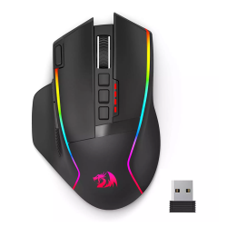Redragon M915 SWAIN RGB 2.4G/USB-C Rechargeable Gaming Mouse – 16,000 DPI (Black) Redragon M915 SWAIN RGB 2.4G/USB-C Rechargeable Gaming Mouse – 16,000 DPI (Black)