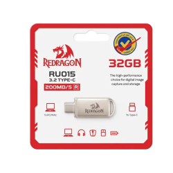 REDRAGON RU015 32GB High-Speed Type-C 3.2 Flash Drive REDRAGON RU015 32GB High-Speed Type-C 3.2 Flash Drive