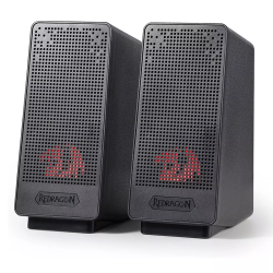 REDRAGON GS513 RANCH Desktop Speaker 2.0 Channel Stereo – USB Powered + 3.5mm Cable REDRAGON GS513 RANCH Desktop Speaker 2.0 Channel Stereo – USB Powered + 3.5mm Cable