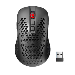Redragon M694 Wireless Gaming Mouse With Honeycomb Shell Black Redragon M694 Wireless Gaming Mouse With Honeycomb Shell Black