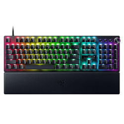 Razer Huntsman V3 Pro Esports Gaming Keyboard Analog Optical Switches - Razer Snap Tap - Rapid Trigger - Adjustable Actuation - Media Keys & Dial - Doubleshot PBT Keycaps - Wrist Rest - Black RZ03-04970100-R3M1 (Open Sealed) Razer Huntsman V3 Pro Esports Gaming Keyboard Analog Optical Switches - Razer Snap Tap - Rapid Trigger - Adjustable Actuation - Media Keys & Dial - Doubleshot PBT Keycaps - Wrist Rest - Black RZ03-04970100-R3M1 (Open Sealed)