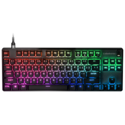 SteelSeries APEX 9 TKL Gaming Keyboard, Linear OptiPoint Optical Switches, 5 Custom Profiles, 100M Keypresses, Per Key RGB Illumination, US English, Black | 64847 SteelSeries APEX 9 TKL Gaming Keyboard, Linear OptiPoint Optical Switches, 5 Custom Profiles, 100M Keypresses, Per Key RGB Illumination, US English, Black | 64847