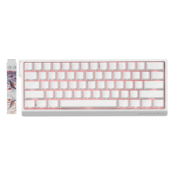 Madlions Professional Gaming Mechanical Keyboard MAD 60 HE Without RGB - 1K, Magnetic Amber Pro Switches - White Madlions Professional Gaming Mechanical Keyboard MAD 60 HE Without RGB - 1K, Magnetic Amber Pro Switches - White