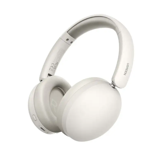 UGREEN Studio Max2 Wireless Bluetooth Headphones, 80H Playtime, HiFi Stereo Over Ear Headphones with Microphone, Bluetooth 5.4 Light Gray