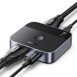 UGREEN 4K HDMI Switch 2PC USB C + 2X1 H D M I Splitter Display Screen Plug & Play, HD Audio Sync, ESD Protection for Laptop, TV Box/Stick, PC, PS5/4/3, Xbox 360/One 55452 UGREEN 4K HDMI Switch 2PC USB C + 2X1 H D M I Splitter Display Screen Plug & Play, HD Audio Sync, ESD Protection for Laptop, TV Box/Stick, PC, PS5/4/3, Xbox 360/One 55452