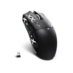 ATTACK SHARK X11SE Ultra-Light Wireless Gaming Mouse,22000 DPI,Tri-Modes BT5.2/Type-C Wired/2.4G,PixArt PAW3311 Gaming Sensor,5 Programmable Buttons for Laptop,PC,Mac Gamer(Black&Sticker) ATTACK SHARK X11SE Ultra-Light Wireless Gaming Mouse,22000 DPI,Tri-Modes BT5.2/Type-C Wired/2.4G,PixArt PAW3311 Gaming Sensor,5 Programmable Buttons for Laptop,PC,Mac Gamer(Black&Sticker)