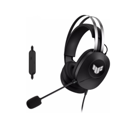 ASUS TUF Gaming H1 Gen II Wired Gaming Headphones, 40mm Neodymium Magnet Essence Drivers, Virtual 7.1 Surround Sound, Unidirectional Pick-Up Pattern, Black | 90YH044B-BHUA00 (Open Sealed) ASUS TUF Gaming H1 Gen II Wired Gaming Headphones, 40mm Neodymium Magnet Essence Drivers, Virtual 7.1 Surround Sound, Unidirectional Pick-Up Pattern, Black | 90YH044B-BHUA00 (Open Sealed)