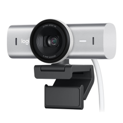 Logitech MX Brio 4K Ultra HD Collaboration & Streaming Webcam, Advanced Autofocus Type, 8.5MP Sony STARVIS Image Sensor, Glass Lens, Dual Beamforming Microphone, 4x Digital Zoom, Pale Grey Logitech MX Brio 4K Ultra HD Collaboration & Streaming Webcam, Advanced Autofocus Type, 8.5MP Sony STARVIS Image Sensor, Glass Lens, Dual Beamforming Microphone, 4x Digital Zoom, Pale Grey