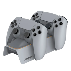 DOBE Dual Charging Dock for PS5 Controllers - Grey | TP5-0521 DOBE Dual Charging Dock for PS5 Controllers - Grey | TP5-0521