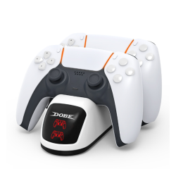 DOBE Charging Dock TP5-0515B for PS5 - White