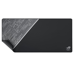 Asus Sheath Extra-Large Gaming Surface Mouse Pad, Pixel Precise Tracking, Anti-Fray Stitched Edges & Non-Slip Rubber Base, Size 91x44cm, Black | 90MP00K3-B0UA00 Asus Sheath Extra-Large Gaming Surface Mouse Pad, Pixel Precise Tracking, Anti-Fray Stitched Edges & Non-Slip Rubber Base, Size 91x44cm, Black | 90MP00K3-B0UA00