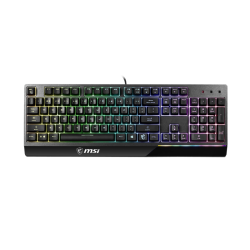 MSI Vigor GK30 Plunger Switch RGB Arabic Wired Mechanical Feel Gaming Keyboard Black MSI Vigor GK30 Plunger Switch RGB Arabic Wired Mechanical Feel Gaming Keyboard Black