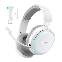 Picun G2 Wireless Gaming Headset, 7.1 Surround Sound, 2.4GHz USB Gaming Headphones with Bluetooth 5.4, 100H Battery, ENC Noise Canceling Mic, RGB Light, Wireless Headset for PC PS5 PS4 Mac Switch (Open Sealed) Picun G2 Wireless Gaming Headset, 7.1 Surround Sound, 2.4GHz USB Gaming Headphones with Bluetooth 5.4, 100H Battery, ENC Noise Canceling Mic, RGB Light, Wireless Headset for PC PS5 PS4 Mac Switch (Open Sealed)