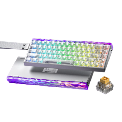 AULA HERO 68 HE Magnetic Switch Keyboard Jade Emperor magnetic axis - White mist clears AULA HERO 68 HE Magnetic Switch Keyboard Jade Emperor magnetic axis - White mist clears