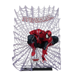Mcfarlane Super Heroes: Marvel - Spider-Man Black Suit Scale 1:6 Wave 6 (Marvel Comics Spider-Man #1) (Platinum Edition) (CHASE) Mcfarlane Super Heroes: Marvel - Spider-Man Black Suit Scale 1:6 Wave 6 (Marvel Comics Spider-Man #1) (Platinum Edition) (CHASE)