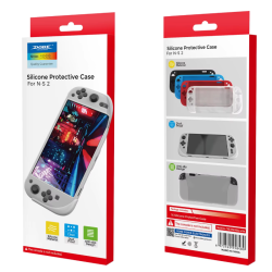 DOBE TNS-3158 Soft Skin Protective Shell for Nintendo Switch 2 Silicone Protective Cover Case – White DOBE TNS-3158 Soft Skin Protective Shell for Nintendo Switch 2 Silicone Protective Cover Case – White