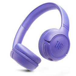JBL Tune 530 BT Wireless On-Ear Headphones with JBL Pure Bass Sound, Bluetooth 6.0, Foldable Design and 76-Hour Battery Life, Google Fast Pair/Microsoft Swift Pair, Purple