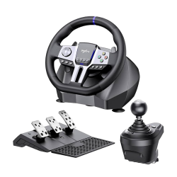PXN V9 Gen2 Gaming Racing Wheel - Black PXN V9 Gen2 Gaming Racing Wheel - Black