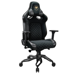 Cougar TITAN PRO V2  Gold F Gaming Chair Black | 3MT2FGLB.0001